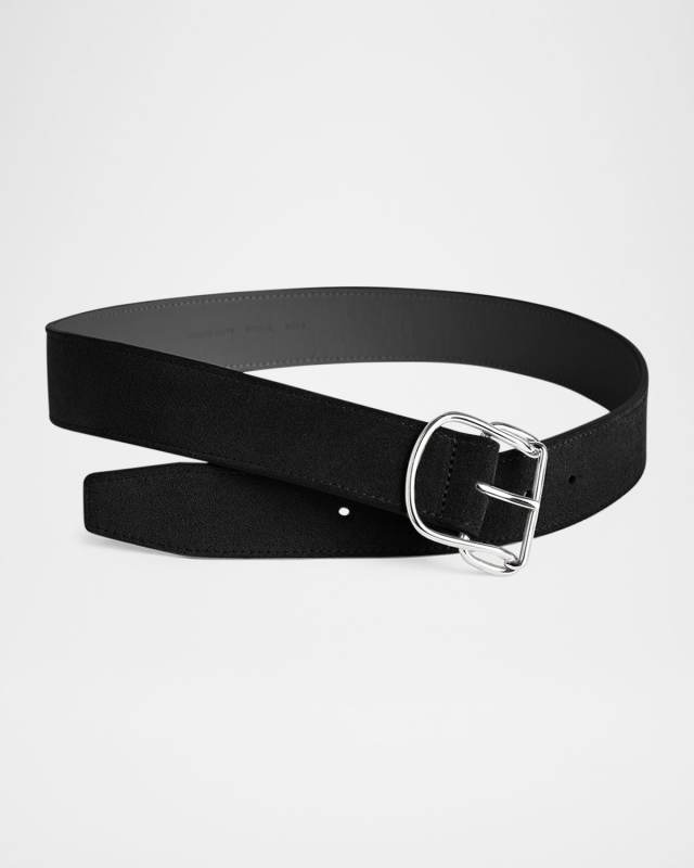 Swirl Suede Belt
